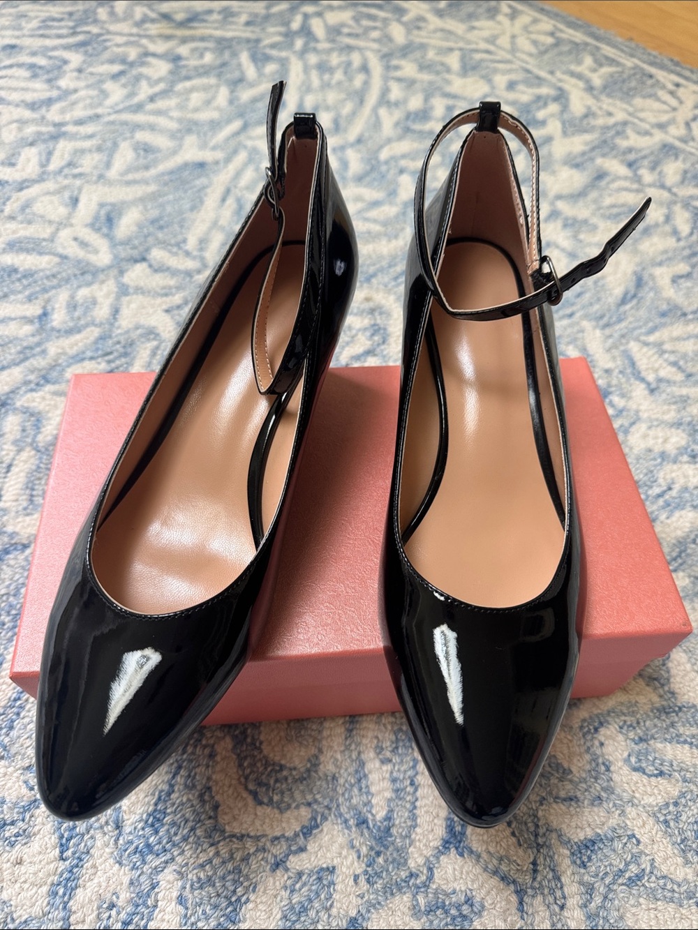 Women’s Patent Leather Cork Wedge